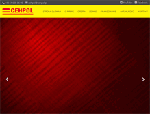 Tablet Screenshot of cehpol.pl